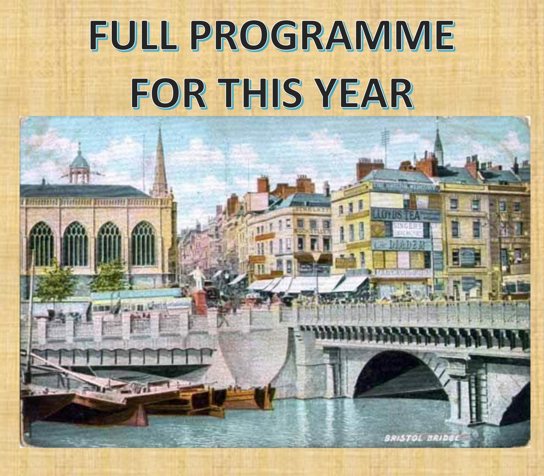 Website FULL PROGRAMME FOR THIS YEAR title